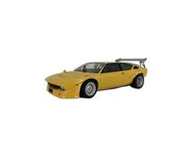 Scale Model Vehicle 1:18 Lamborghini Urraco Rally Car Scale Model Car Complete Toy Car Gift Yellow Finished Model
