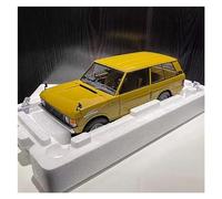 Scale Model Vehicle 1:18 Range Rover SUV 1970 Retro Car Scale Model Car Large Toy Car Gift Complete Car Collection Complete Model (Color: Yellow)
