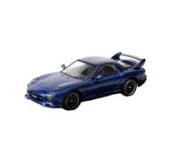 Scale Model Vehicle 1:64 Mazda RX-7 FD3S Sports Car Model Simulation Alloy Car Model Toy Car Gift Finished Model (Color: Blue)