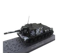 Scale Models 1/43 Soviet ISU-152 RKKA Heavy Assault Gun Self-propelled Artillery Simulation Tank Metal Toy Car Diecast Tanks