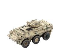 Scale Models 1/72 Scale 92 Wheeled Infantry Fighting Vehicle Tank Desert Painting Military Finished Model Collection Diecast Tanks