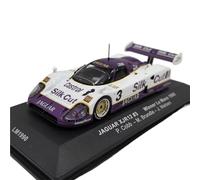 Scale Models IXO 1/43 For JAGUAR XJR12#3 1990 Rally Car Diecast Model Collection Metal Collection Toys Coupe Simulation