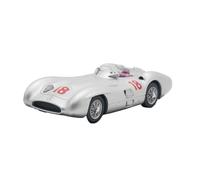 Scale Models Ixo 1:43 For Mercedes W196 R 1965 F1 Silver Racing Car Die-cast Model Collection Metal Collection Toy Coupe Simulation