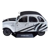 Scale Models SOLIDO 1/18 For CITROEN 2CV6 1982 Car Model Diecast Collectible Alloy Toy Static Coupe Simulation