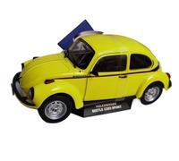 Scale Models Solido 1/18 For VW KAFER 1303 SPORT Beetle Diecast Car Model Collection Yellow Coupe Simulation