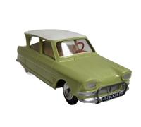 Scale Models SOLIDO 1:43 For CITROEN AMI 6 Citroen Antique Diecast Car Model Kit - Collectible Static Ornament Coupe Simulation