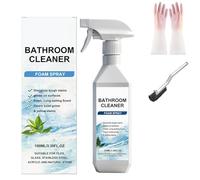 Scale Remover Bathroom Cleaner, 2026 New Bathroom And Shower Descaler Foam Cleaner Spray, Powerful Scale Remover, Suitable for Tiles, Glass, Stainless, Steel, Sinks (1pcs)