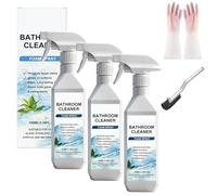 Scale Remover Bathroom Cleaner, 2026 New Bathroom And Shower Descaler Foam Cleaner Spray, Powerful Scale Remover, Suitable for Tiles, Glass, Stainless, Steel, Sinks (3pcs)