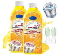 Scale Removing Washing Machine Cleaner, Washing Machine Cleaner, Powerful Washig Machin Cleane, Helps Remove Odor, Buildup, And Limescale, Fresh Scent (2 Pcs)