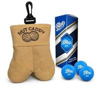 Scale Wear Design Funny Nut Caddy Blue 69 Golf Ball Holder for Men - Hilarious Gag Gift for Golfers Dad Husband Premium Quality Storage Tees Glove My Fun Sack Holder Accesory (NutCaddy, Blue 69)