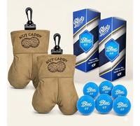 Scale Wear Design Funny Nut Caddy Blue 69 Golf Ball Holder for Men - Hilarious Gag Gift for Golfers Dad Husband Premium Quality Storage Tees Glove My Fun Sack Holder Accesory (2Pk NutCaddy, Blue 69)