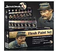 Scale75: Flesh Paint Set (8 x 17ml)
