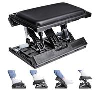 Scalebeard Foot Rest for Under Desk at Work,Height Adjustable Ergonomic Foldable Footrest for Office, Gaming,Computer, Removable Pad Desk Foot Stool with Massage Beads,Suitable for All Seasons