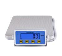 ScaleBelly Professional Physician Scale, 440 lb Home Gym Office Medical Floor Scale, High Capacity Scale for Wrestler Powerlifters