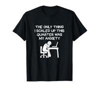 Scaled Up Anxiety Desk Scene T-Shirt