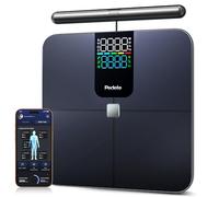 Scales for Body Weight and Fat,Digital 8-Electrode Smart Bathroom Scale,for Weight Fat BMI 28 Body Composition Measurement, Rechargeable, Wi-Fi Compatible,180kg/400 Pounds Cap