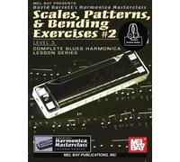 Scales, Patterns, & Bending Exercises #2: Level 3: Complete Blues Harmonica Lesson Series: Includes Online Audio (Harmonica Masterclass Lesson, Level 3)