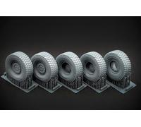 ScaleX WM-35006S 1/35 Kozak 2 Sagged Wheel Set for ICM