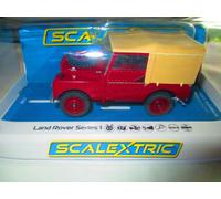 Scalextric 1:32 C4493 LAND ROVER SERIES 1 POPPY RED
