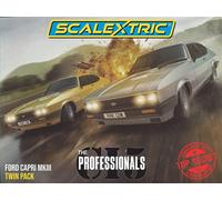 SCALEXTRIC 1/32 THE PROFESSIONALS CAPRI TWIN PACK C4642
