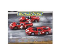 Scalextric 1967 Daytona 24 Triple Pack - 1:32 Car Pack, Red