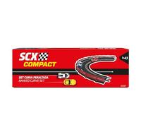 Scalextric Set Banked Curve 1:43 Red Kids