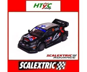 Scalextric Advance Toyota Yaris #69 Rally Sweden 2024 Rovanperä SCX E10529S300