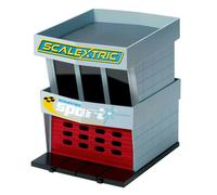 Scalextric Building Trackside Pit Garage 1:32 Scale (Half Straight Wide) C8321