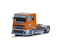Scalextric Cars - C4089 Team Truck Gulf No. 71 - Toy Slot Car for use with Scalextric Race Tracks or Set - Small Kids Gift Ideas for Boy/Girl Ages 5+, Scalextric Accessories