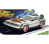Scalextric C4307 Back to the Future Part 3 - Time Machine, Silver
