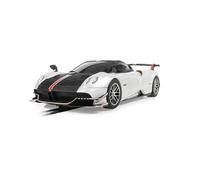 Scalextric C4399 Pagani Huayra BC Roadster - Metallic Pearl White, Slot Car - Street & Rally