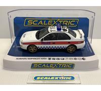 Scalextric C4429 Subaru Impreza WRX - Police Edition Cars - Street & Rally