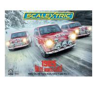 Scalextric C4488A 1965 Monte Carlo Rally Mini Triple Pack Cars - Street & Rally for ages + 3 Years