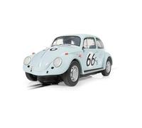 Scalextric C4498 Volkswagen Beetle - Blue 66 Slot - Cars