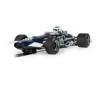 Scalextric Cars - C4521 Brabham BT26 - Piers Courage Monaco GP 1969 - Toy Slot Car for use with Race Tracks or Set - Small Kids Gift Ideas for Boy/Girl Ages 3 Accessories, Black