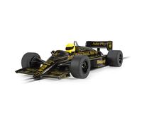 Scalextric Cars - C4529 Lotus 98T - Ayrton Senna - Toy Slot Car for use Race Tracks or Set - Small Kids Gift Ideas for Boy/Girl Ages 3 Accessories, Black