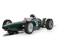 ScaleXtric Slot Car C4536 BRM P57 - Winner Dutch GP 1962 - World Champion Edition - Green