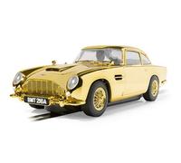 Scalextric Cars - C4550A James Bond Aston Martin DB5 - Goldfinger - 60th Anniversary Gold Edition - Toy Slot Car for use with Scalextric Race Tracks or Set - Small Kids Gift Ideas for Boy/Girl