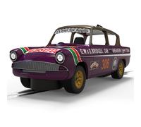 Scalextric C4584 Ford Anglia 105e George Polley 306 Slot Car, Purple