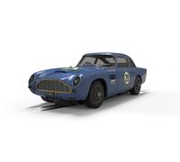 Scalextric C4599 Aston Martin DB5 - Blue/Yellow - Historic GT Racing Slot Car