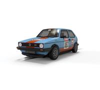 ScaleXtric Slot Car C4609 Volkswagen Golf GTI Mk1 Gulf Edition