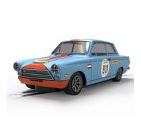 Scalextric C4669 Ford Lotus Cortina - Gulf Edition 1:32 Slot Car