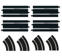 Scalextric C8198 Scalextric Standard Straight/R2 Curve Track Extension Pack