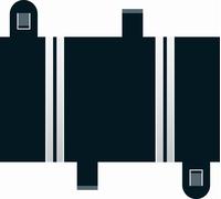 SCALEXTRIC Sport Track C8200 Pack Of 2 Quarter Straights