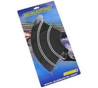 Scalextric C8201 Radius 1 Hairpin Curve 90 degree x2 1:32 Scale Accessory, Black