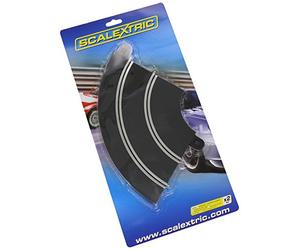Scalextric C8201 Radius 1 Hairpin Curve 90 degree x2 1:32 Scale Accessory, Black