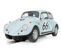 Scalextric C4498 Volkswagen Beetle - Blue 66 Slot - Cars