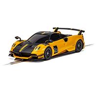 Scalextric Cars - C4212 Pagani Huayra Roadster BC - Yellow - Toy Slot Car for use with Scalextric Race Tracks or Set - Small Kids Gift Ideas for Boy/Girl Ages 5+, Scalextric Accessories