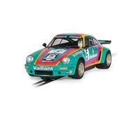 Scalextric Cars - C4439 Porsche 911 3.0 RSR - Vaillant - Toy Slot Car for use Race Tracks or Set - Small Kids Gift Ideas for Boy/Girl, Accessories, Blue