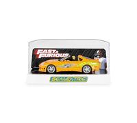 Scalextric Cars C4591 The Fast And The Furious - Toyota Supra - Brian | Brian O'Conner, Toy Slot Car for use with Race Tracks and Set, Gift Ideas for Kids and Adults, Scalextric Accessories